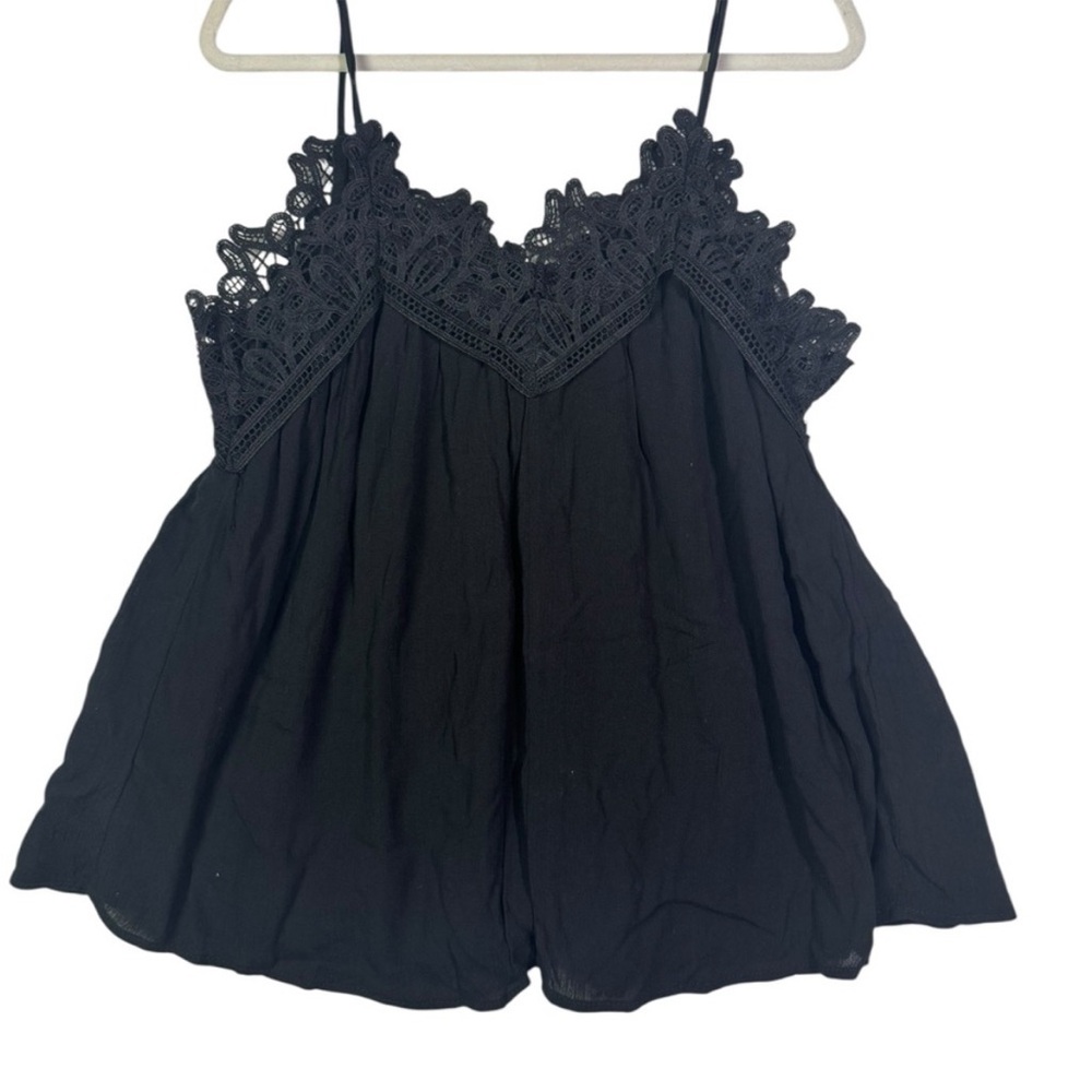 Rue21 Black Lace Detail Cami Top